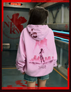 MEDM x EVA Evangelion Washed Zip-Up Hoodie