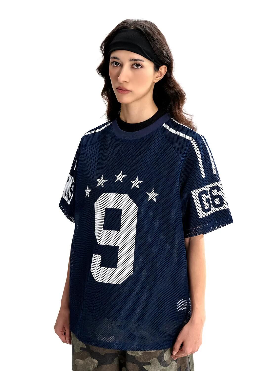 F3F Select Star Number 9 Mesh Short Sleeve Jersey