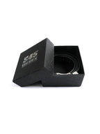 S45 Snake Pattern Studded Metal Buckle Belt