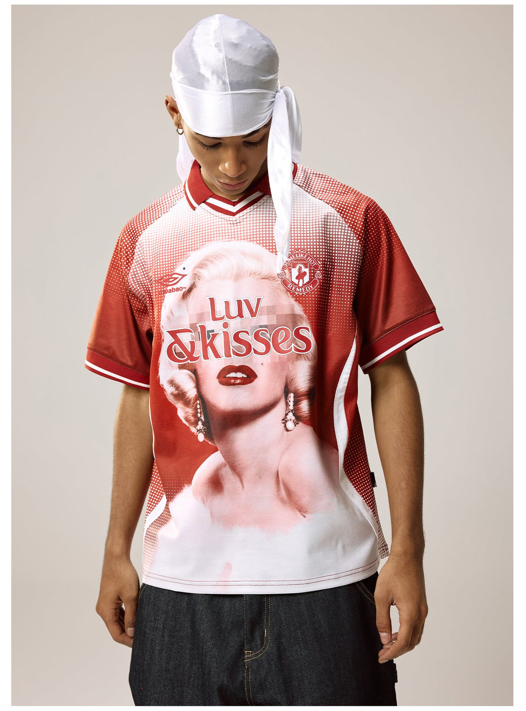 Remedy Luv & Kisses Soccer Jersey Polo Shirt