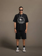 1807 Vintage Still Going Logo Print Short Sleeve Tee