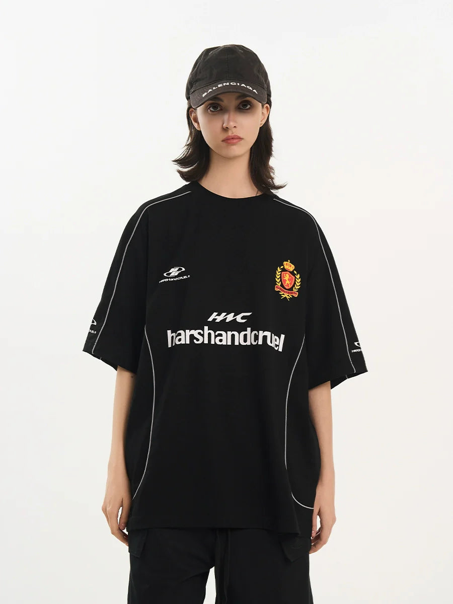 Harsh and Cruel Football Club Jersey Tee