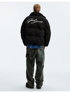 MEDM Suede 3D Embroidered Down Jacket