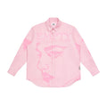 EMPTY REFERENCE Pink Portrait Long Sleeve Shirt