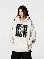 Achock Heavy Logo Embroidery Hoodie
