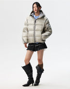 MEDM Hooded Sheer Down Jacket