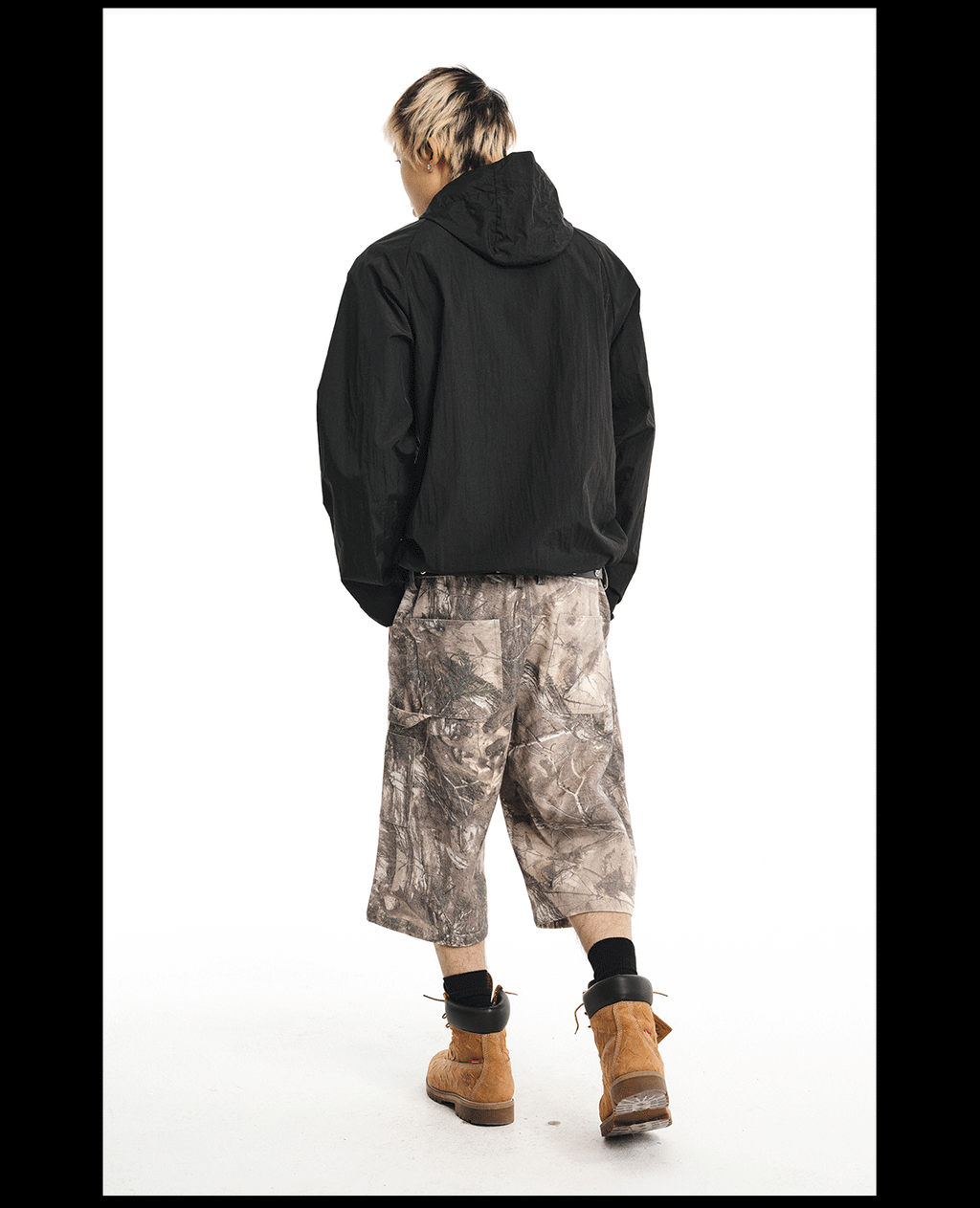 NOVACAM Tree Camouflage Work Baggy Shorts