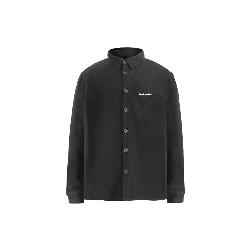 UNDERWATER Backbone Print Long Sleeve Shirt