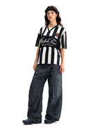 F3F Select Striped Polo Collar Short Sleeve Soccer Jersey