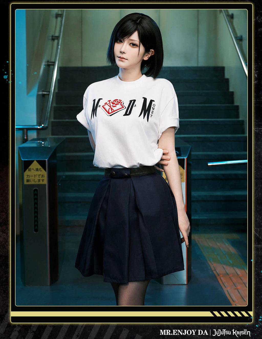 MEDM × Jujutsu Kaisen Character Icon Velcro Tee