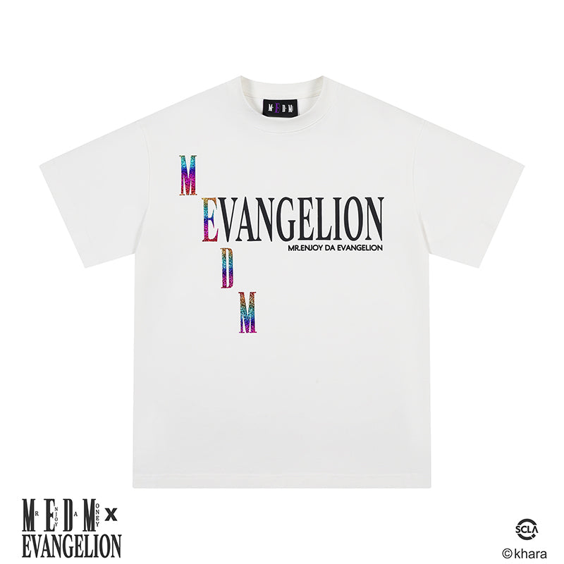 MEDM x EVA Basic Letter Logo Tee