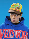 EVETS World Patchwork Multicolor Trucker Hat