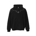 JHYQ Glue Crack Printing Hoodie