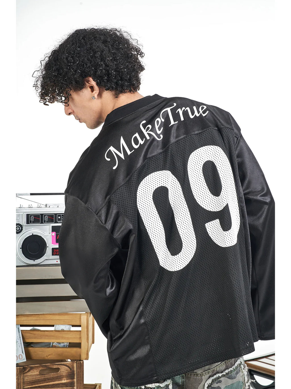 F3F Select Make True 09 Mesh Long Sleeve Hockey Jersey