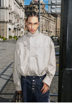 STEEPC Plaid Short Jacket
