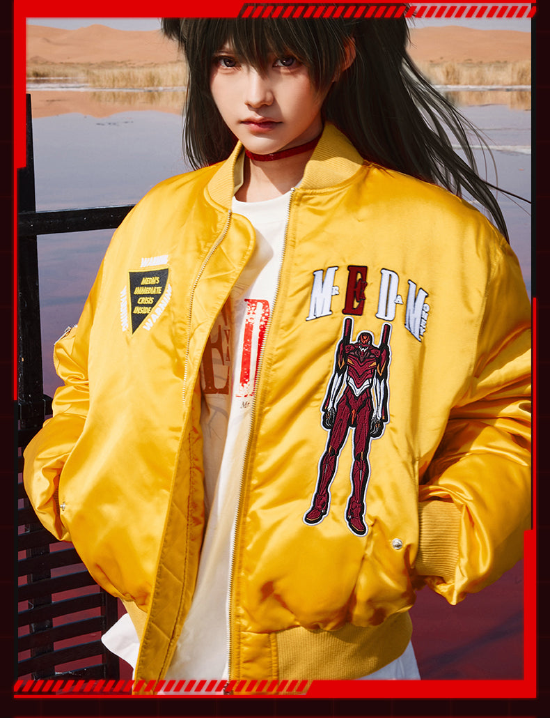 MEDM x EVA Unit-00, Unit-01, Unit-02 MA-1 Bomber Jacket