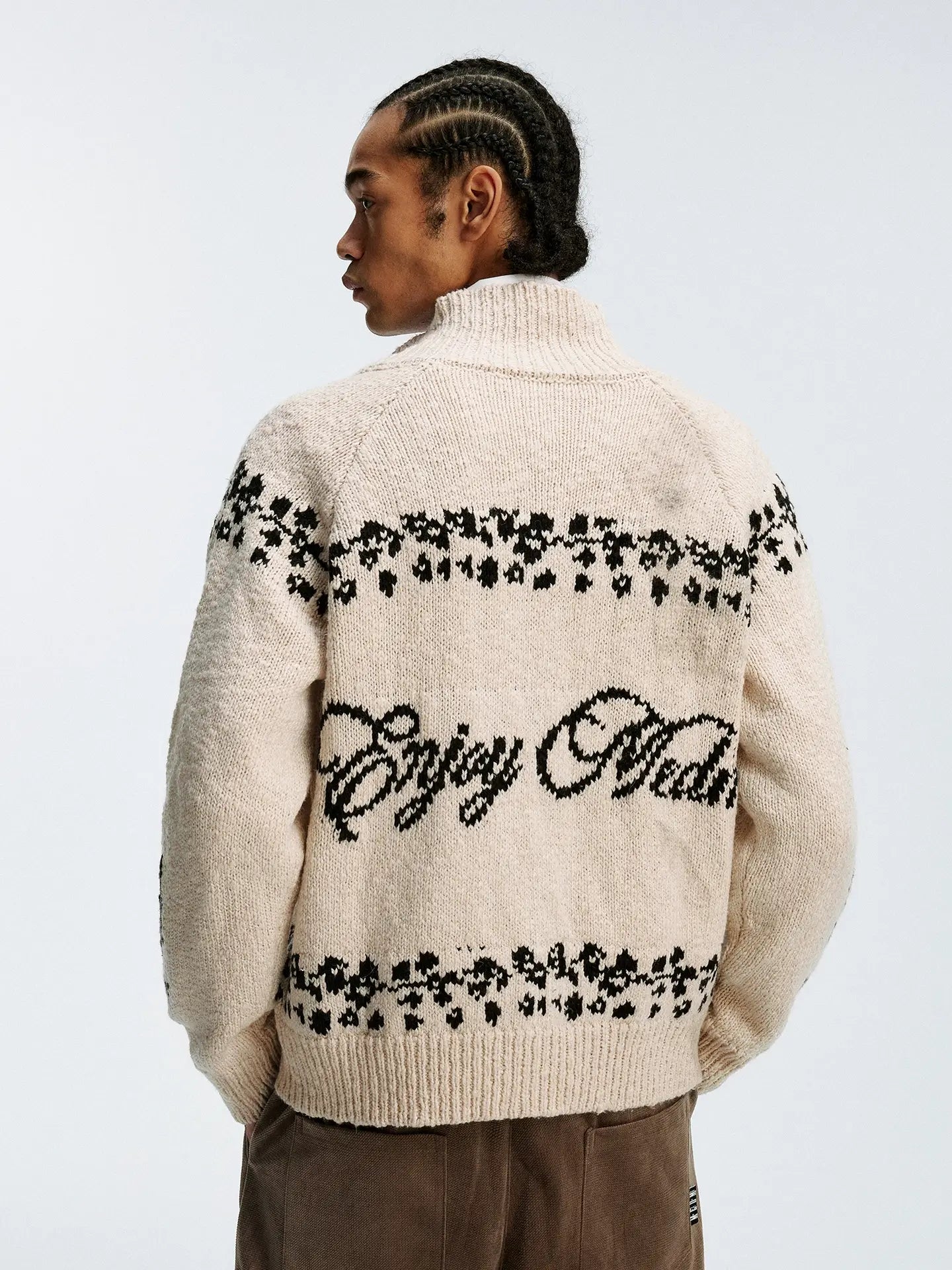 MEDM Angel Cowichan Knit Cardigan