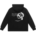 Harsh and Cruel 3D Metal Texture Printing Hoodie