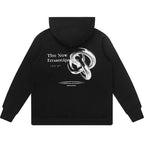 Harsh and Cruel 3D Metal Texture Printing Hoodie