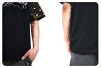 F3F Select Star Print Raglan Color Block Tee