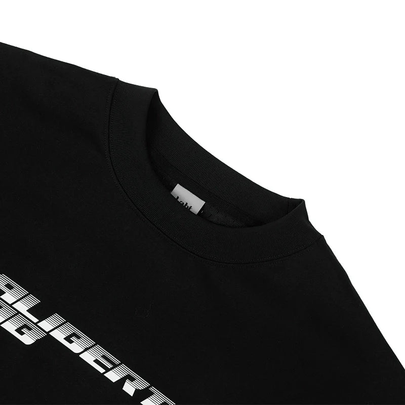 Labt Contrast Structure Mesh Sorona Long Sleeve Tee