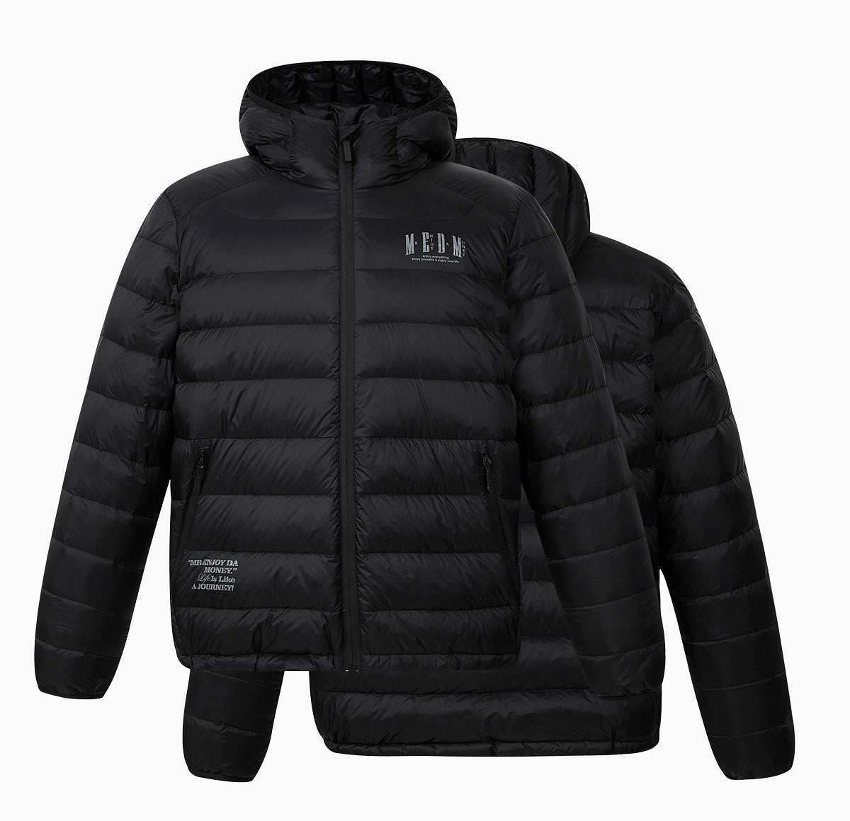 MEDM Waterproof Lightweight Hooded Down Jacket
