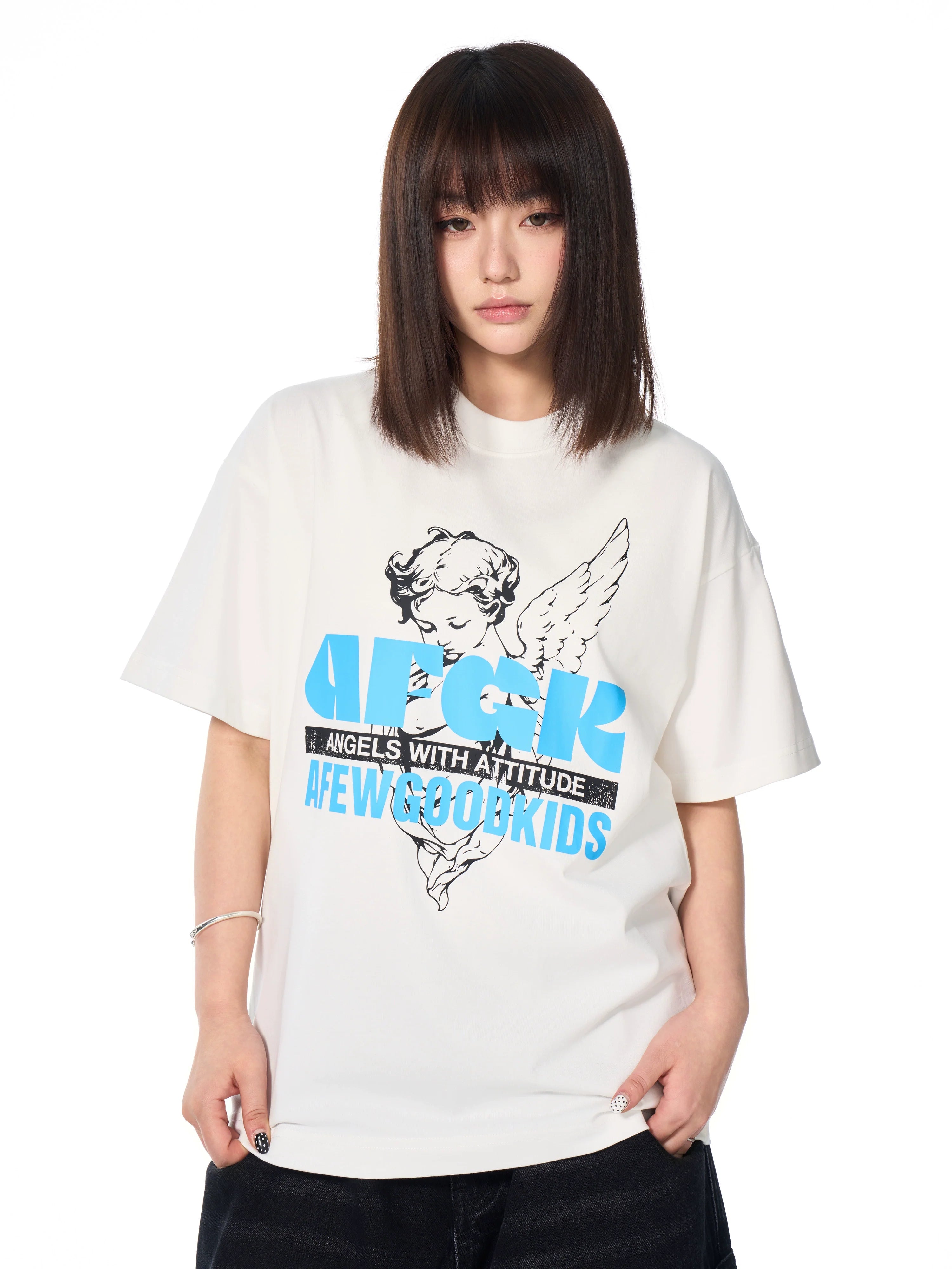 AFGK Angel Craft Print Tee