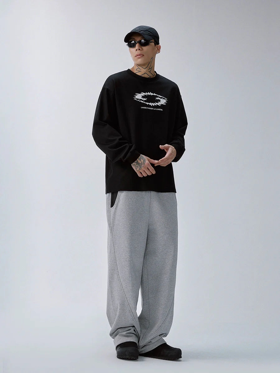 F2CE Thorn Print Logo Long Sleeve Tee