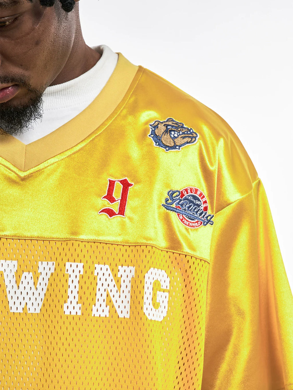 F3F Select Patch Embroidered Mesh Hockey Jersey