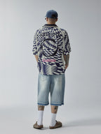 F2CE Vortex Plaid Soccer Polo Jersey Shirt