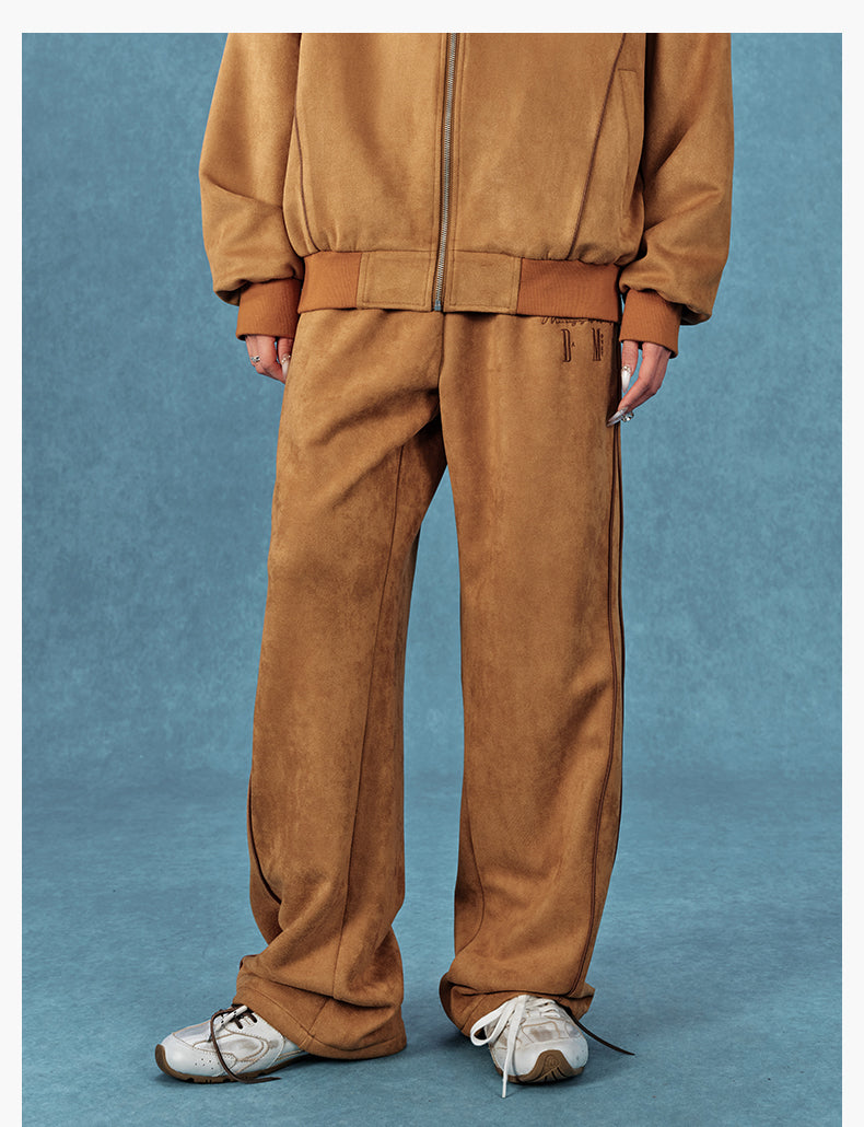 MEDM Suede Track Pants
