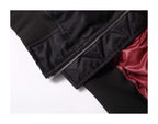 KARMANISTIC Embroidered Hooded Puffer Bomber Jacket