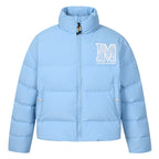 MEDM 3D Embroidered Lace Puffer Jacket