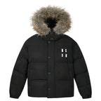 MEDM Detachable Fur Hooded Down Jacket