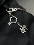 Remedy Key Lock Metal Keychain