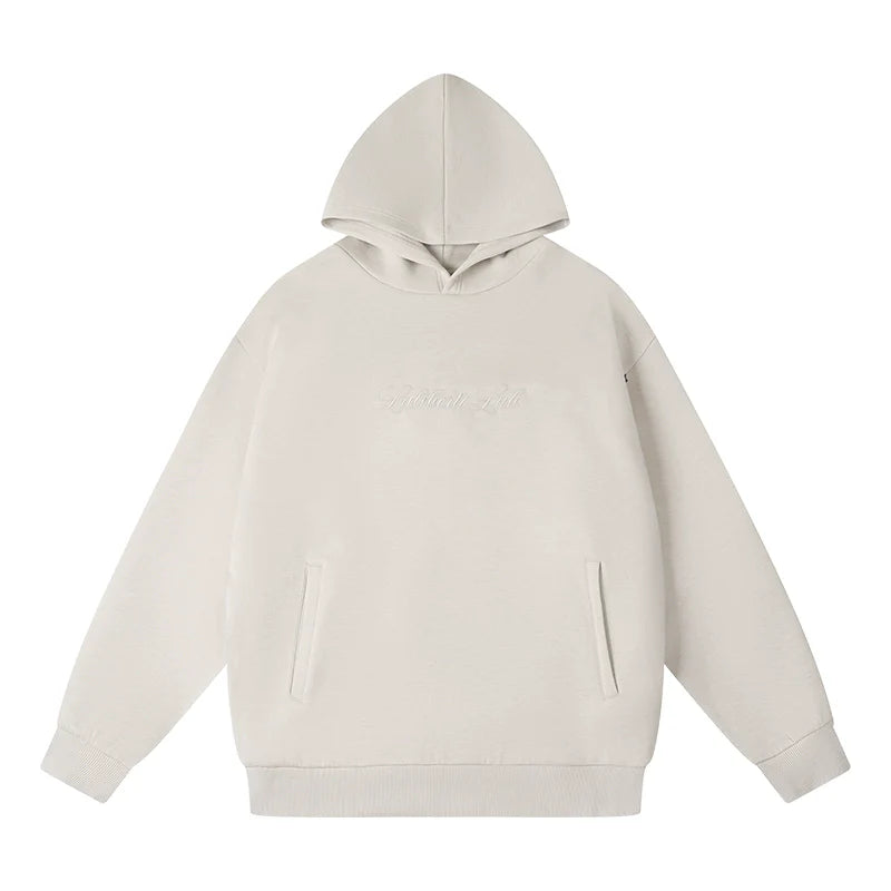 Labt Wool Air Layer Embroidered Hoodie