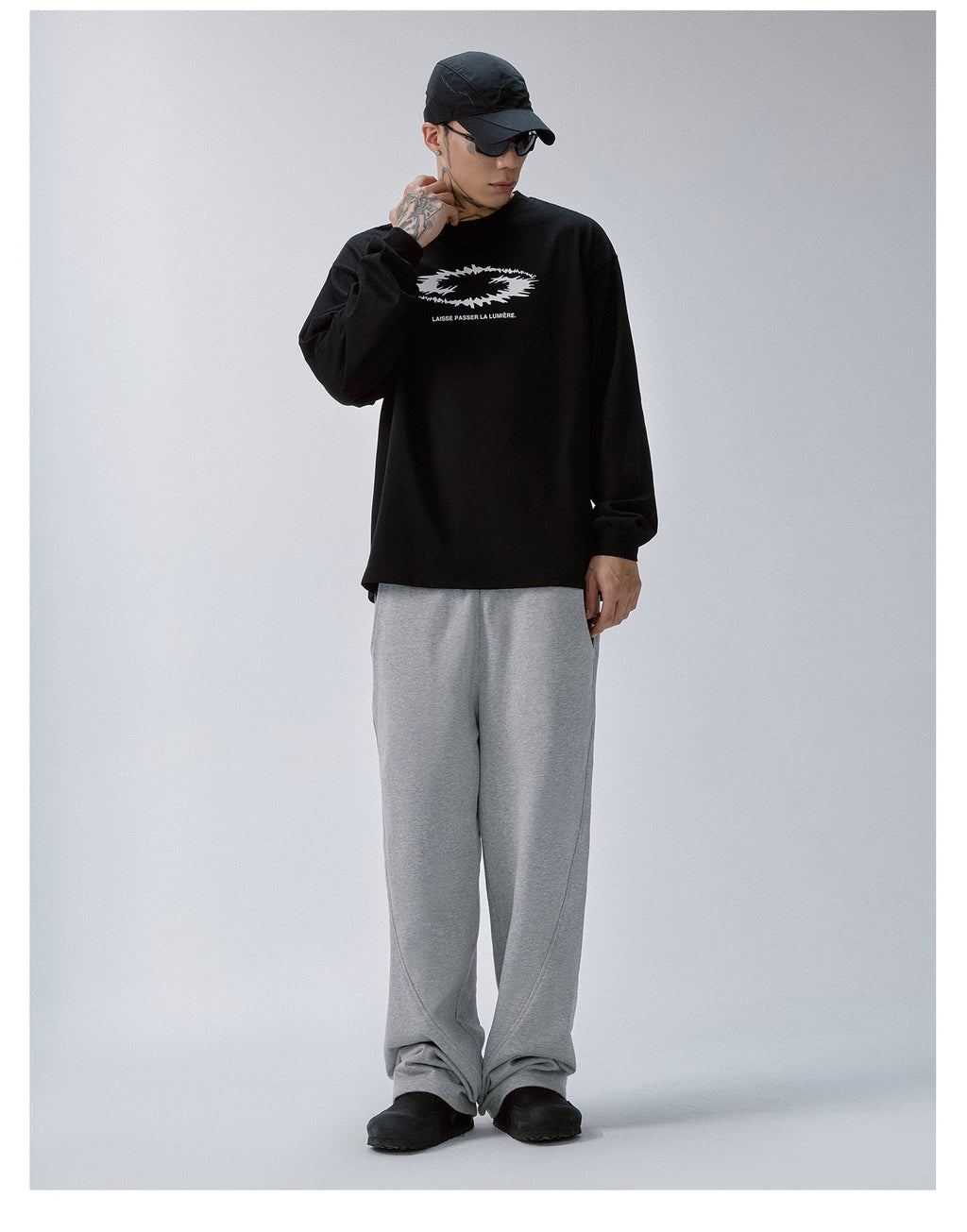F2CE Thorn Print Logo Long Sleeve Tee