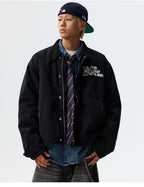 MEDM Camouflage Velcro Patch Detroit Jacket