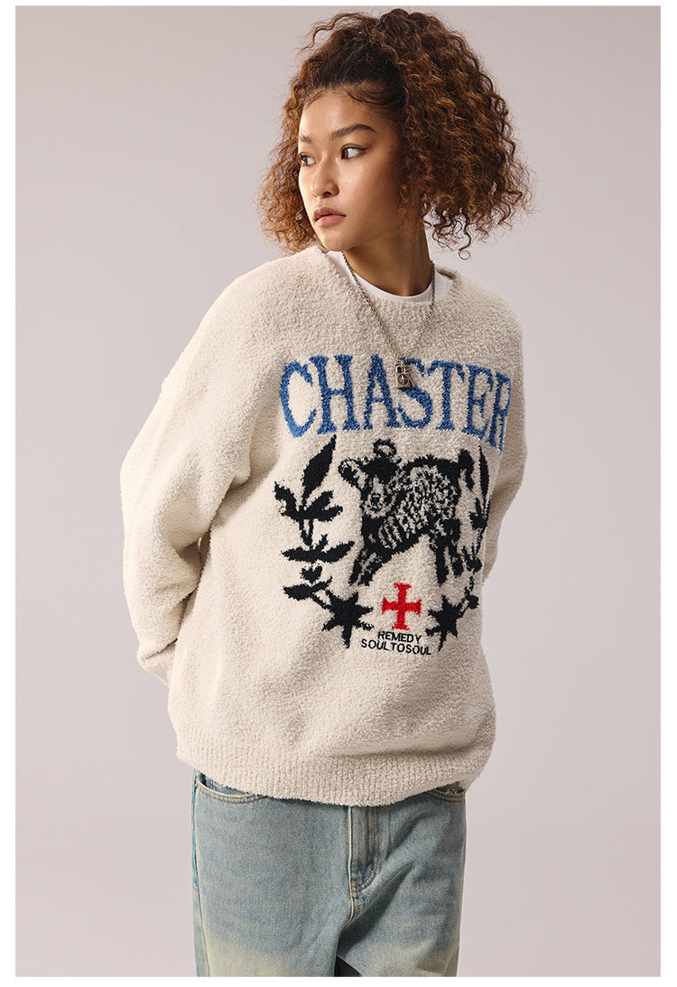 Remedy CHASTER Jacquard Knit Sweater