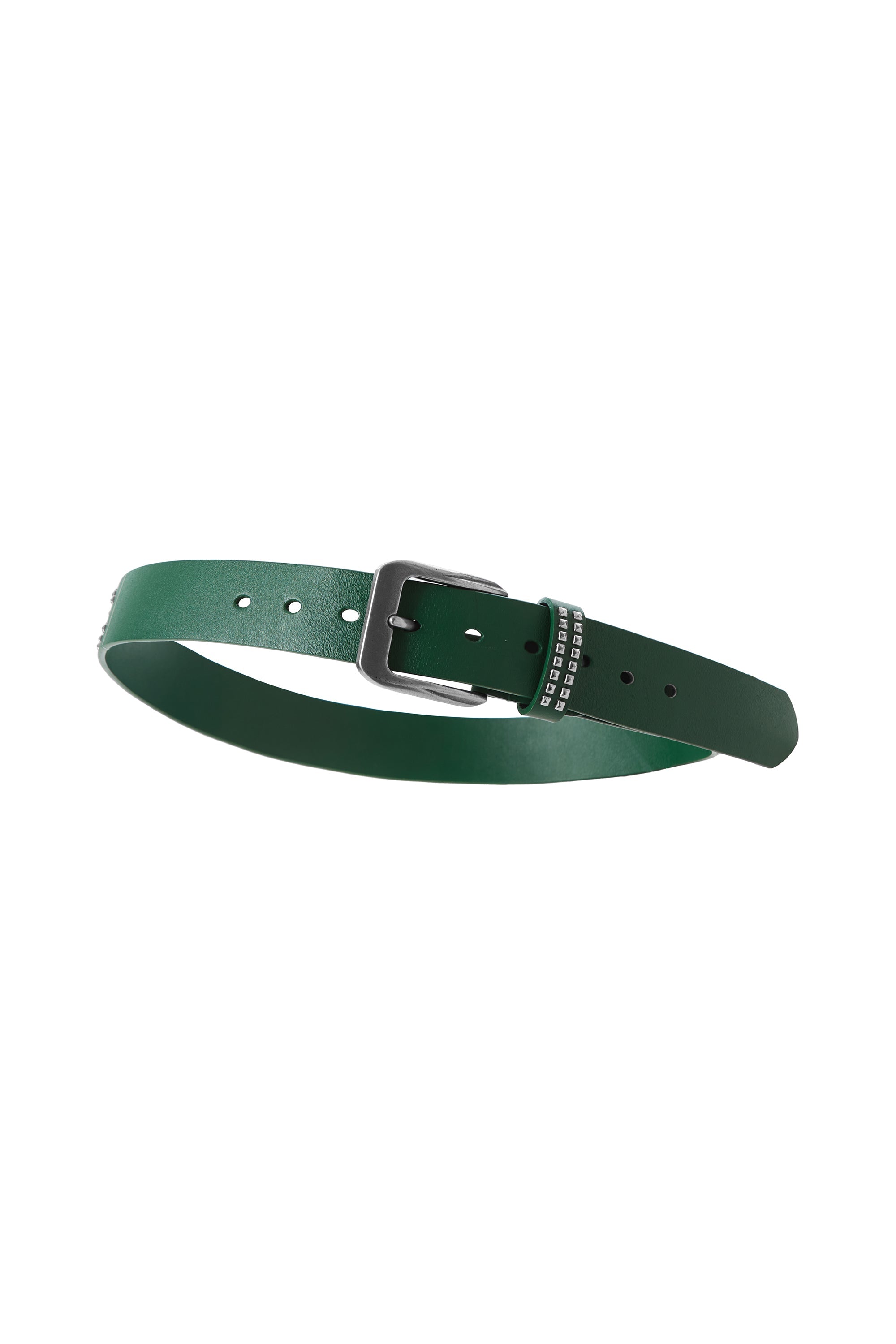 KARMANISTIC Punk Studded Logo Belt