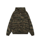 Achock Patch Embroidery Camouflage Zip Up Hoodie