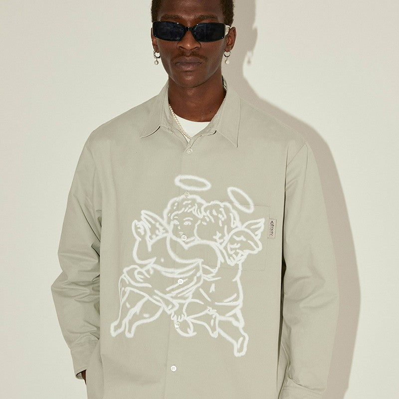 EMPTY REFERENCE Little Angel Long Sleeve Shirt
