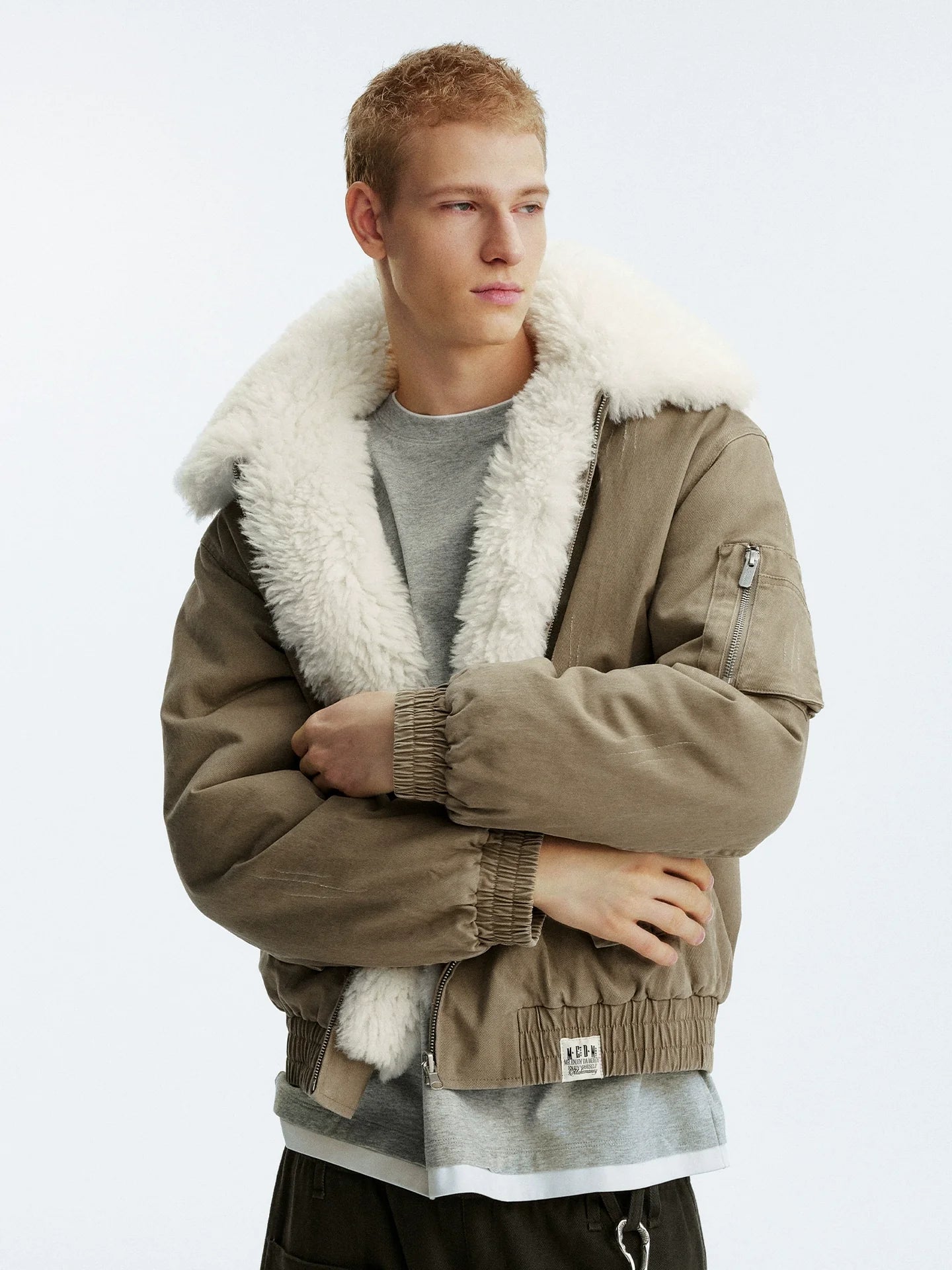 MEDM Reversible Sherpa Flight Jacket