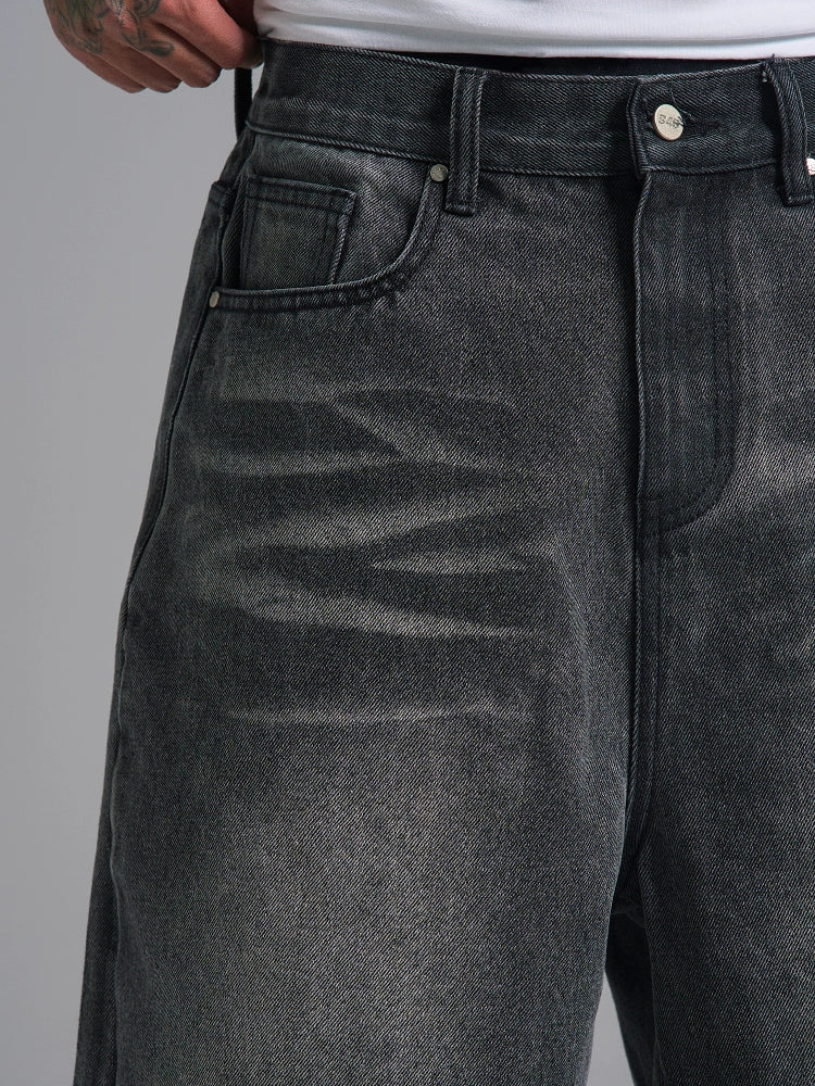 S45 Vintage Washed Denim Shorts