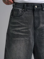 S45 Vintage Washed Denim Shorts