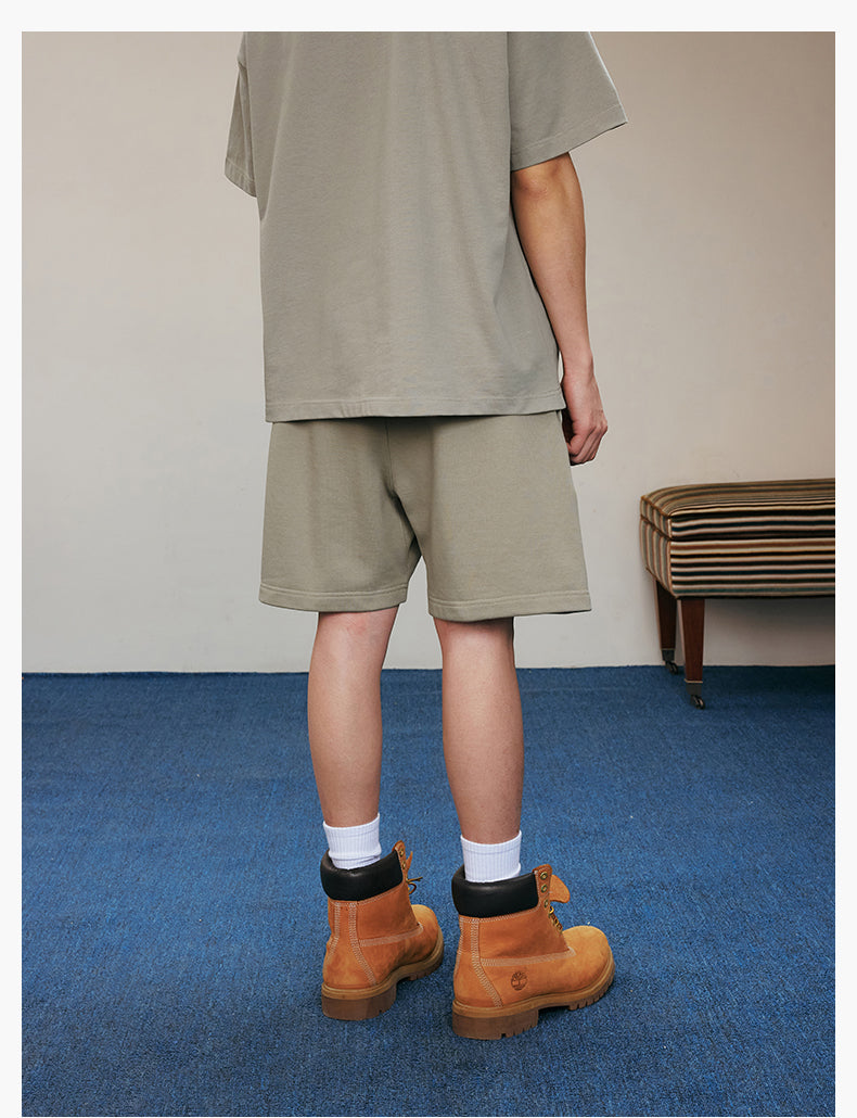 MEDM 3D Embroidered Sweat Shorts
