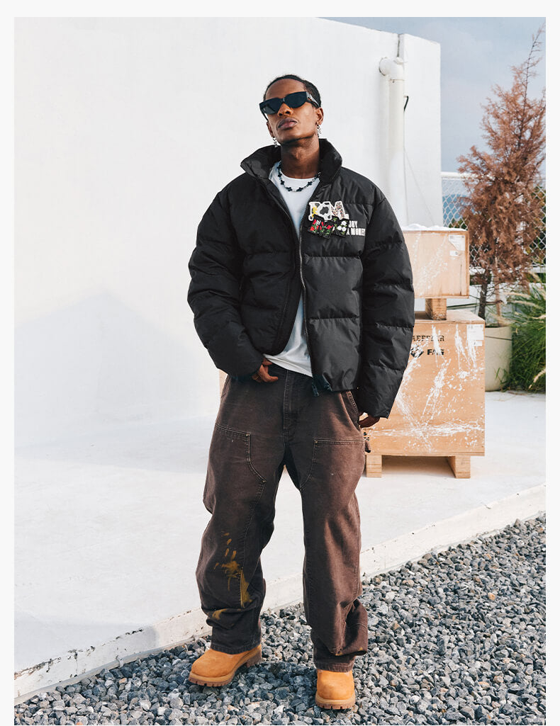 MEDM Logo Velcro Down Jacket