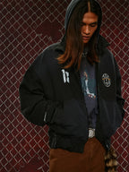 SOD Co. Soccer Layered Zip Up Hoodie