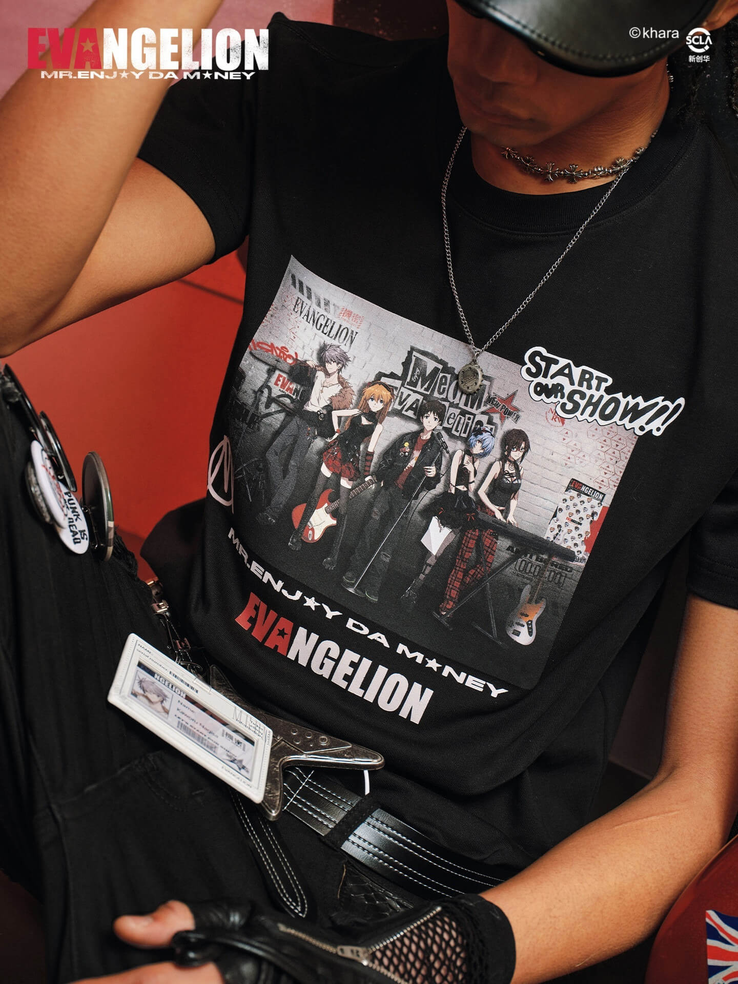 MEDM x EVA NEVER END Key Art Print Tee