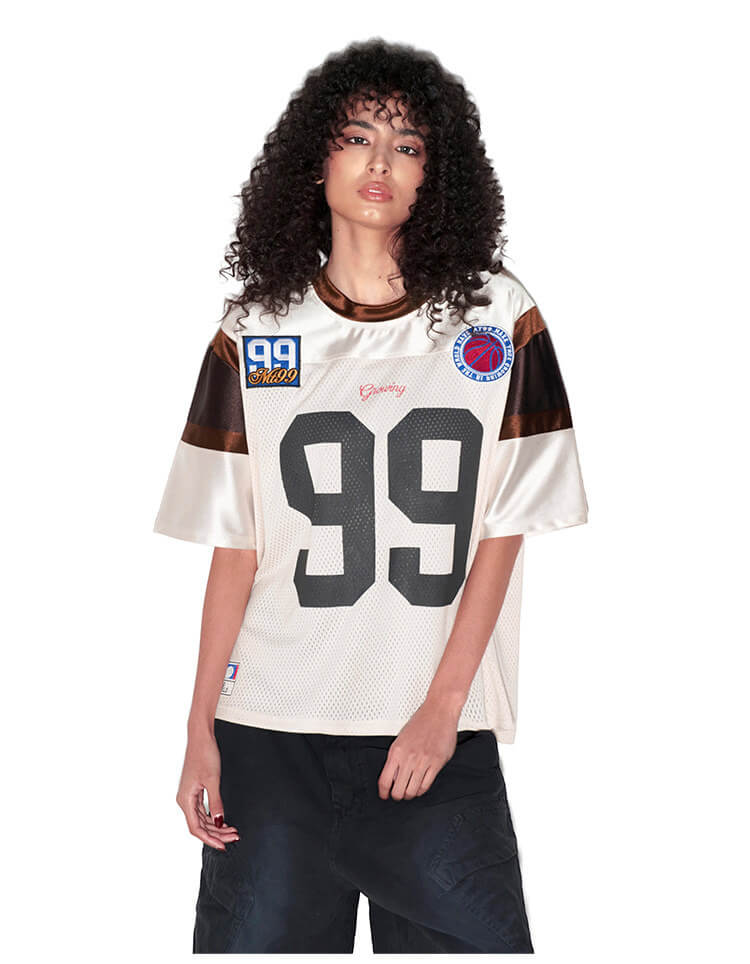 F3F Select 99 Color Block Mesh Short Sleeve Hockey Jersey
